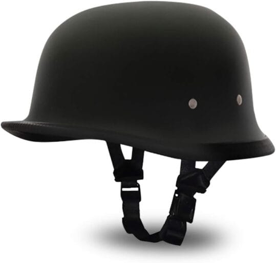 German Low Profile Style Novelty Motorcycle Helmet