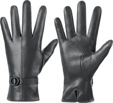 Womens Winter Motorcycle gloves, but great for All Seasons - XX-Large, Grey