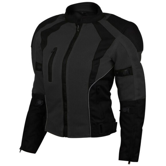 advance vance womens black mesh jacket | ce armor | all weather season