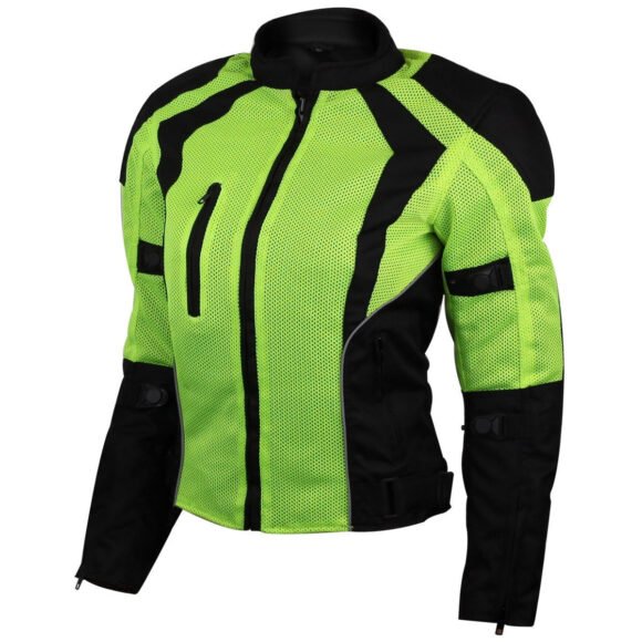 womens high visibility mesh jacket | ce armor | removeable thermal liner