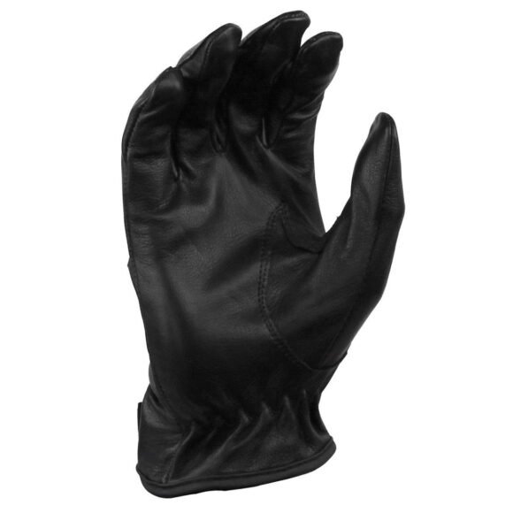 mens black unlined leather driving gloves