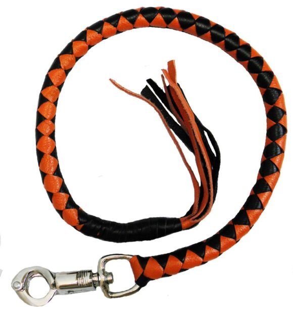 handmade get back whips handlebar whip