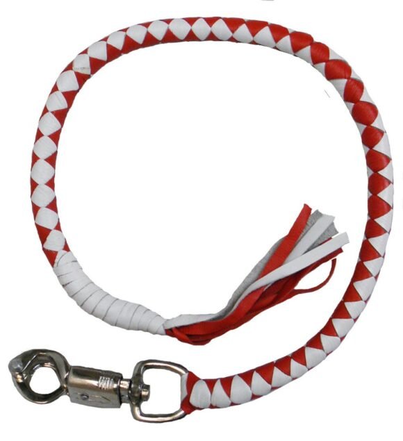 handmade get back whips handlebar whip