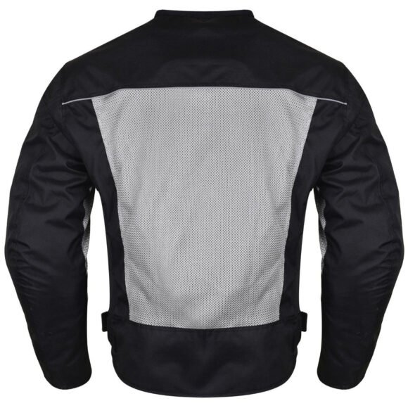 vance velocity 3 season mesh motorcycle jacket with ce armor & removeable liner.