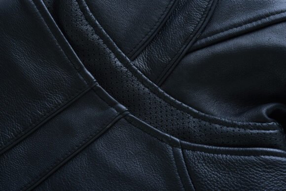 vance leather womens black soft cowhide scooter crossover biker jacket