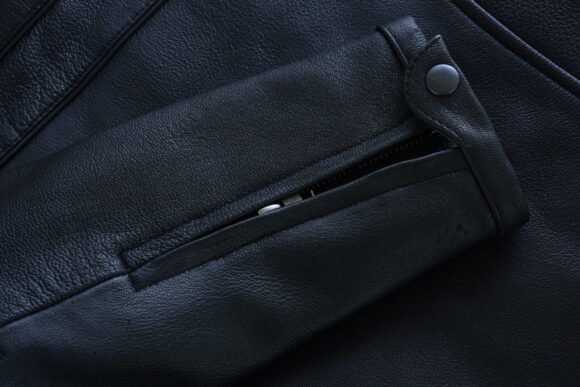 vance leather womens black soft cowhide scooter crossover biker jacket