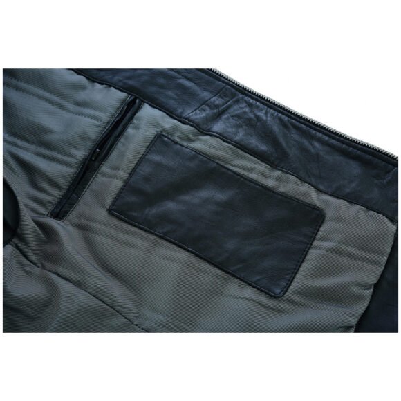 mens cafe racer gatsby black waxed lambskin motorcycle leather jacket