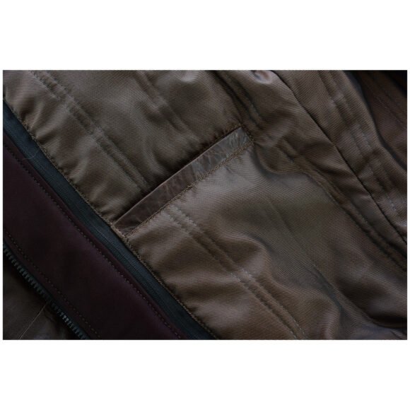 vance leather mens vincent brown waxed premium cowhide motorcycle leather jacket