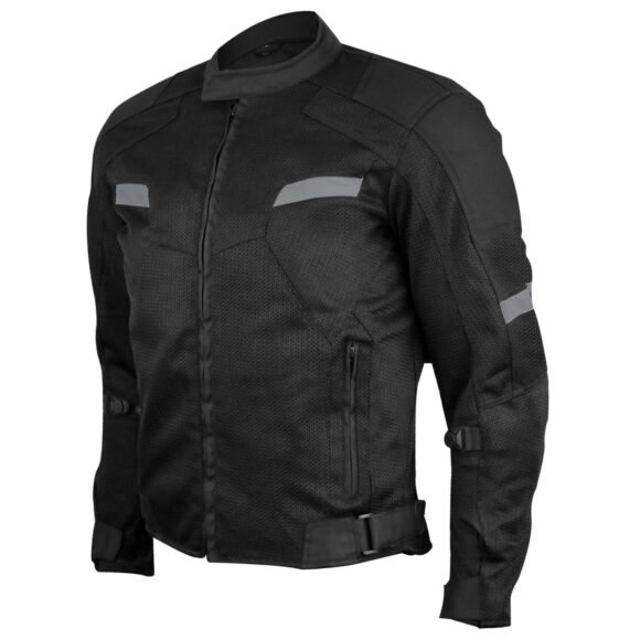advance vance mens all weather season ce armor mesh motorcycle jacket