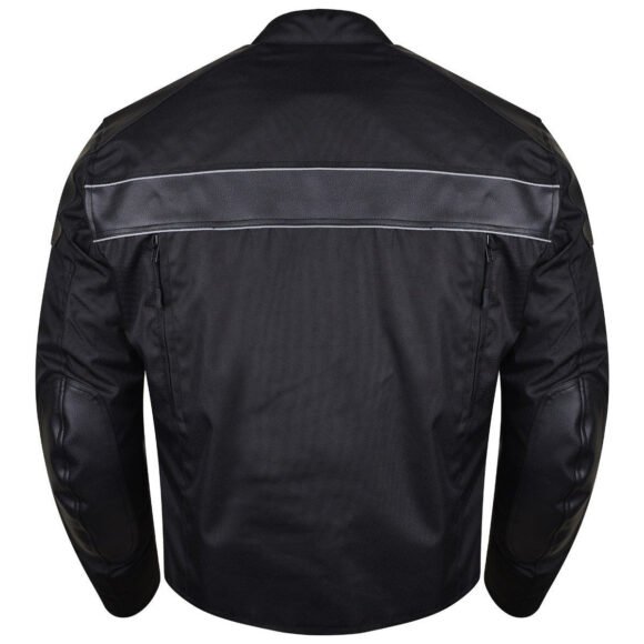 vance mens textile motorcycle jacket motorbike biker riding jacket breathable with ce armor