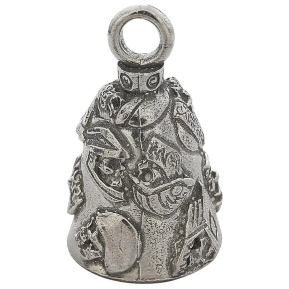 lucky 13 skulls ring of skulls guardian bell