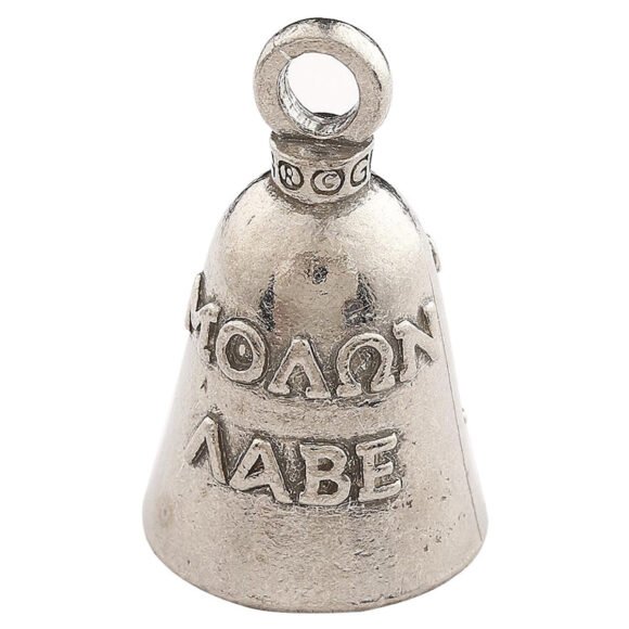 molon labe "come and take them" spartan bell