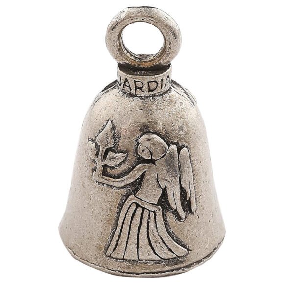 virgo zodiac guardian bell pewter spirit charm