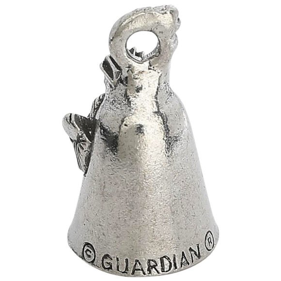 lady liberty guardian bell american freedom charm