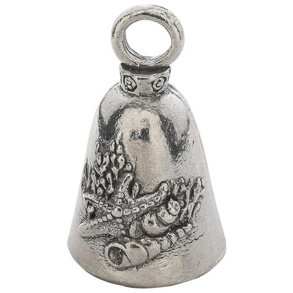 coastal sea shell good luck ride bell