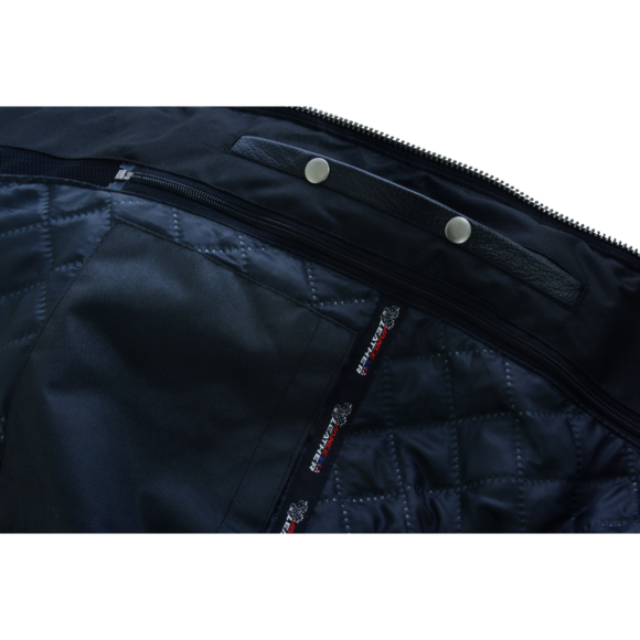 test mens premium cowhide cafe racer leather motorcycle jacket with zipper vents