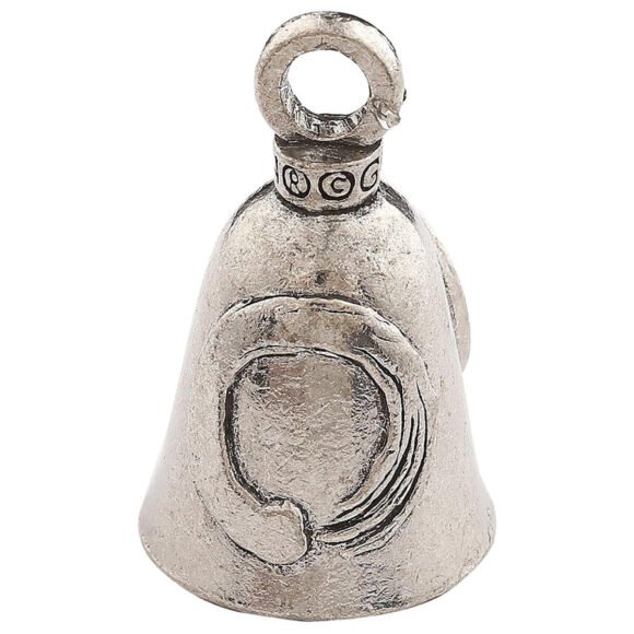enamel yin yang guardian bell good luck spirit charm