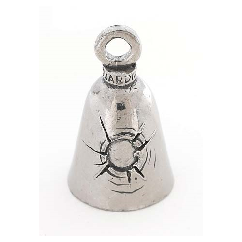 pierced bullet hole outlaw guardian bell