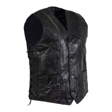 leather vest