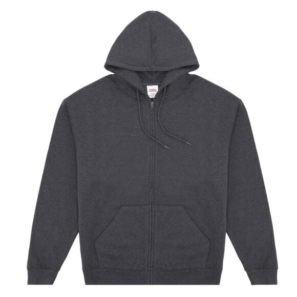 vt501b vance unisex cotton hoodie zip up hooded sweatshirt for men and women