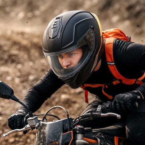 vevor xl dual visor full face motorcycle helmet dot & ece approved