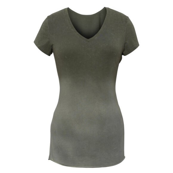 vb033/vb133 ladies shredded back ss shirt