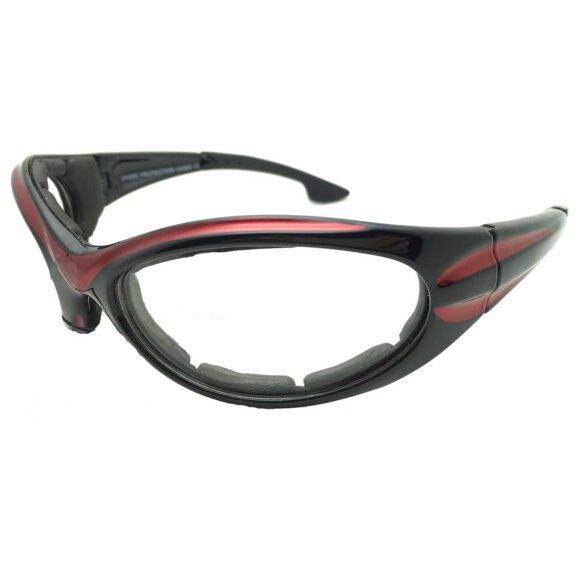 shatterproof foam padded performance eyewear