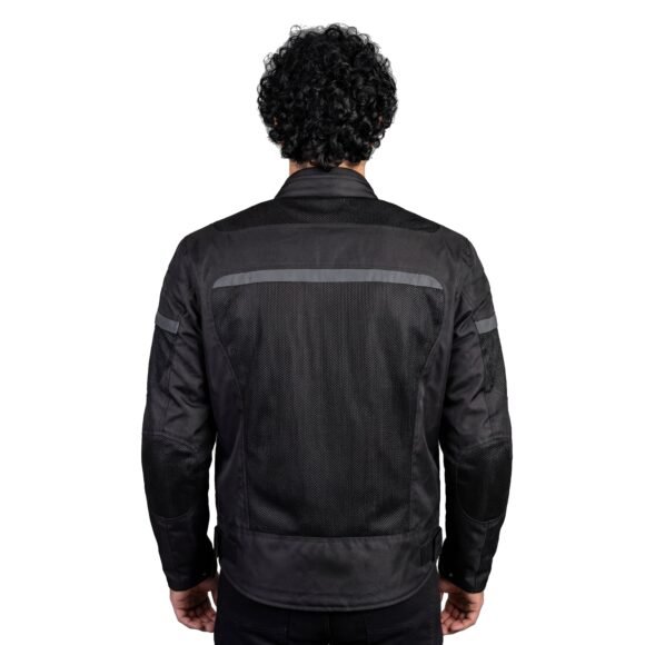 vance mens all weather season ce armor mesh motorcycle jacket