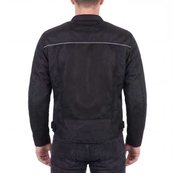 vance velocity 3 season mesh motorcycle jacket with ce armor & removeable liner.