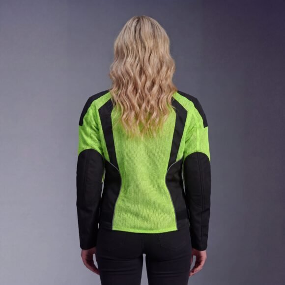 womens high visibility mesh jacket | ce armor | removeable thermal liner