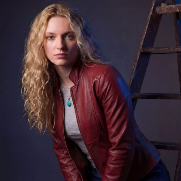 vance maya womens lightweight burgundy fitted leather jacket