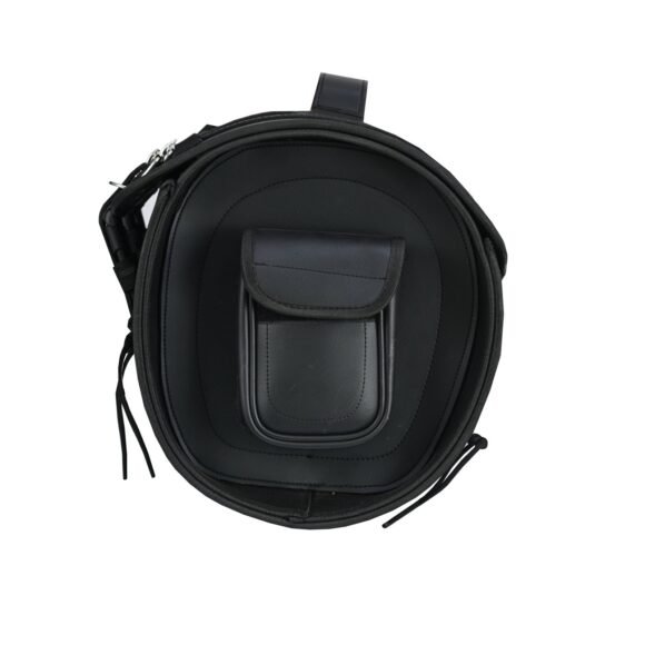 vance premium studded pvc rear tail pack with quick release straps & side pockets