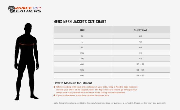 vance mens all weather season ce armor mesh motorcycle jacket